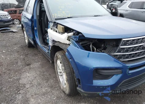 2020 Ford Explorer Xlt z USA, uszkodzony, nr VIN 1FMSK8DH3LGD12175